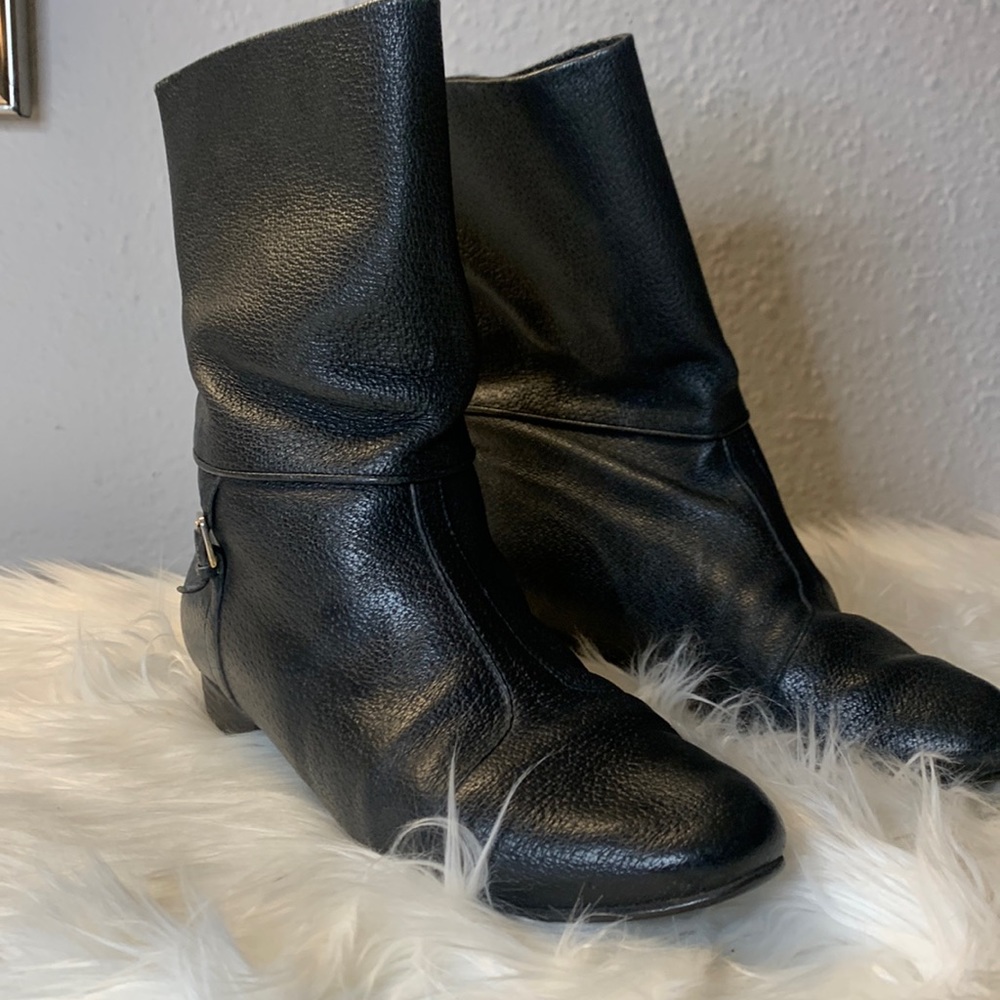 Vintage Black Gucci Boots